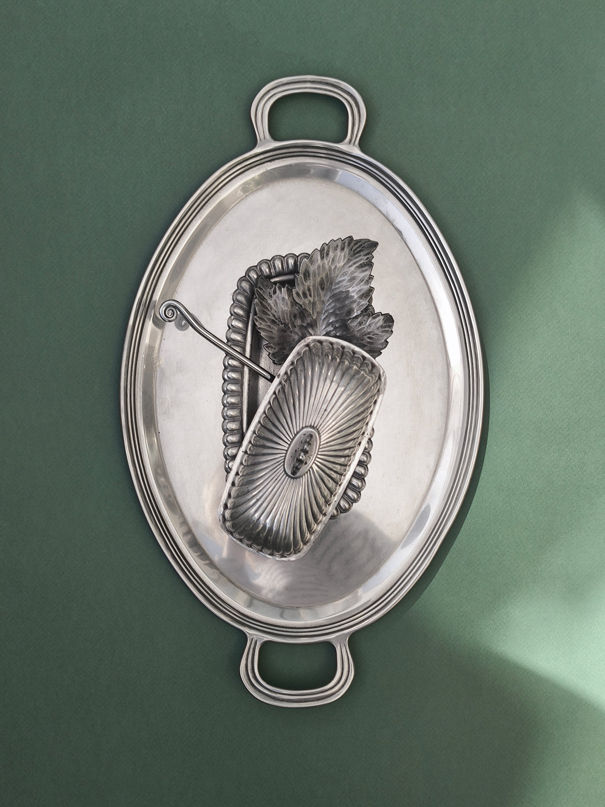 Vintage Oval Tray