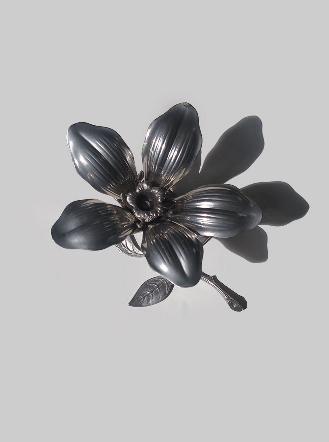 Vintage Floral Candle Holder & Ashtrays