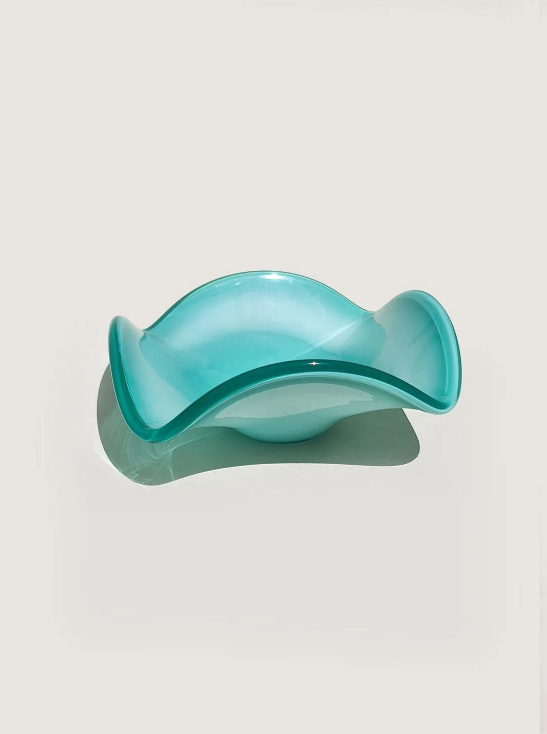 Organic Vintage Glass Vide Poche