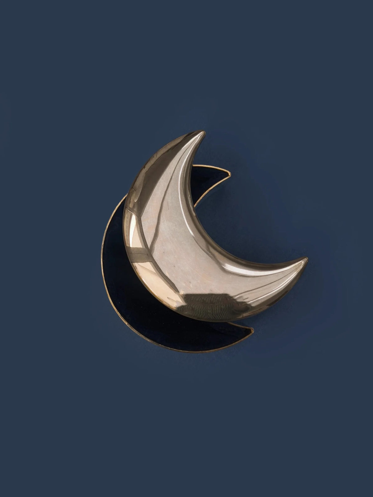 Vintage Moon Silver Box