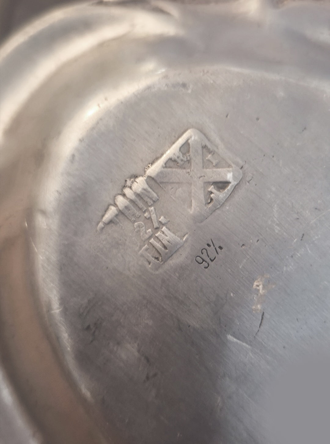 Vintage Small Pewter Dish
