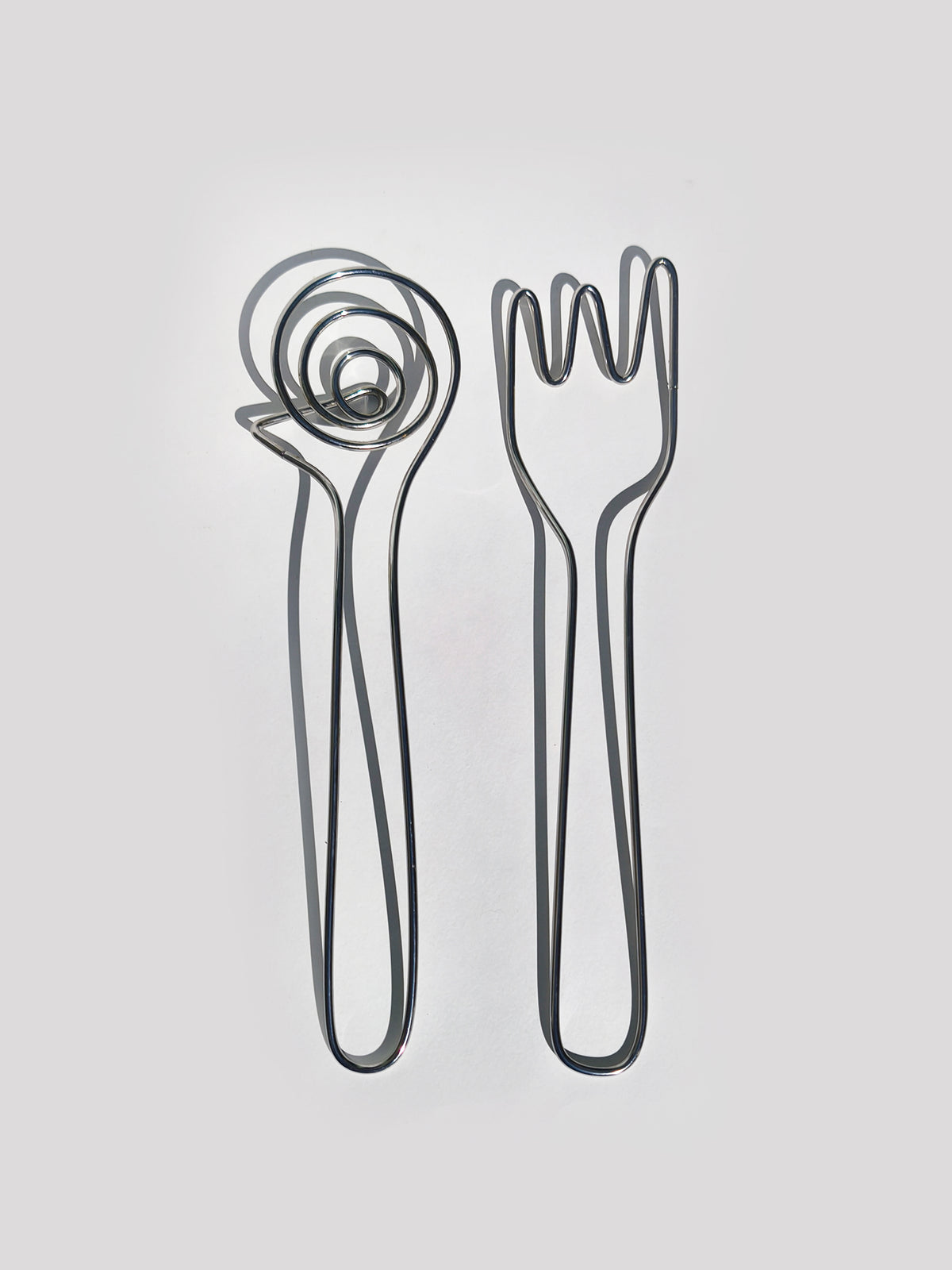 Vintage 80s Salad Servers