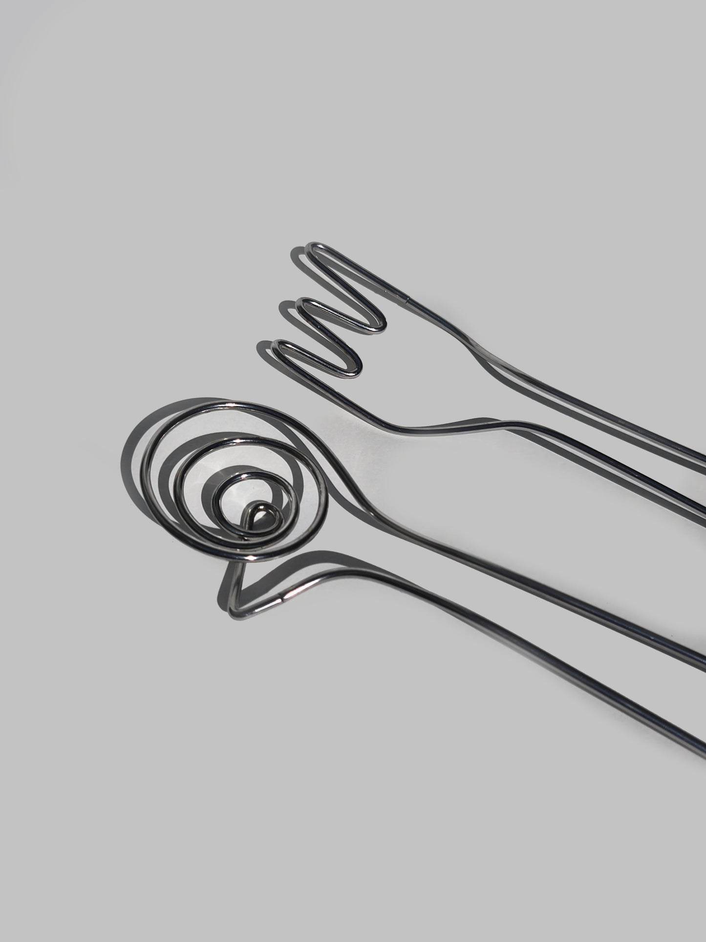Vintage 80s Salad Servers