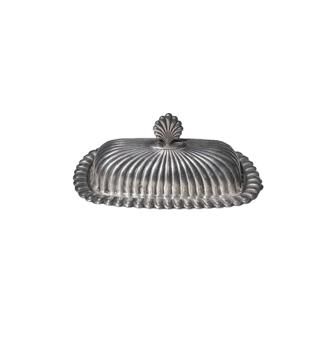 Vintage Shell Butter Dish