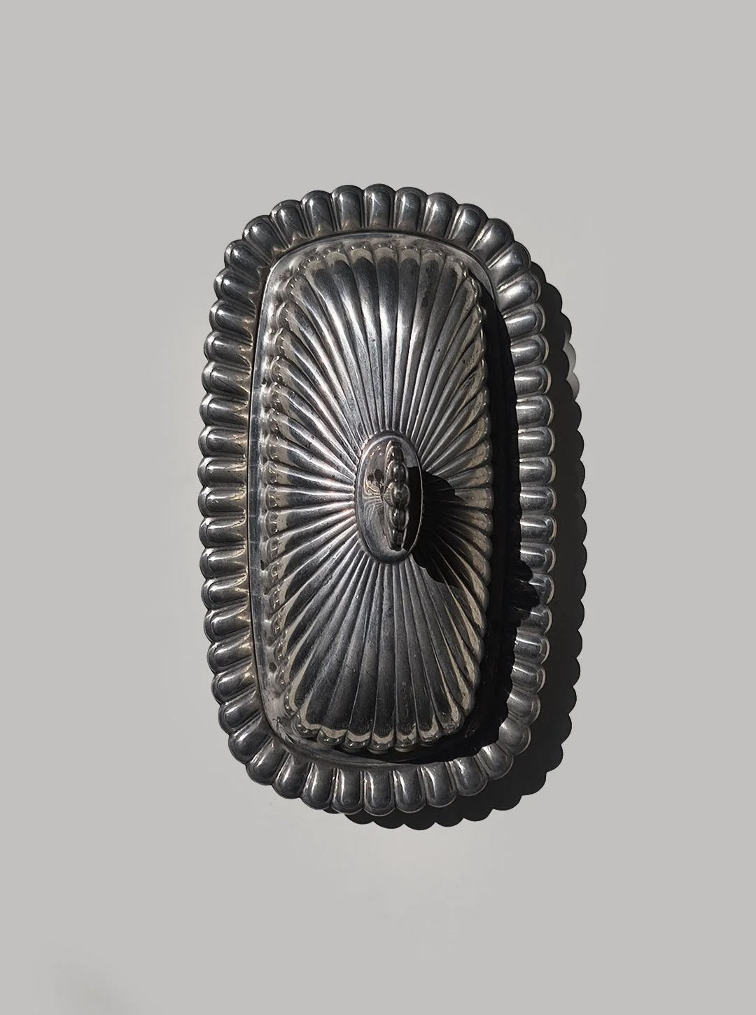 Vintage Shell Butter Dish