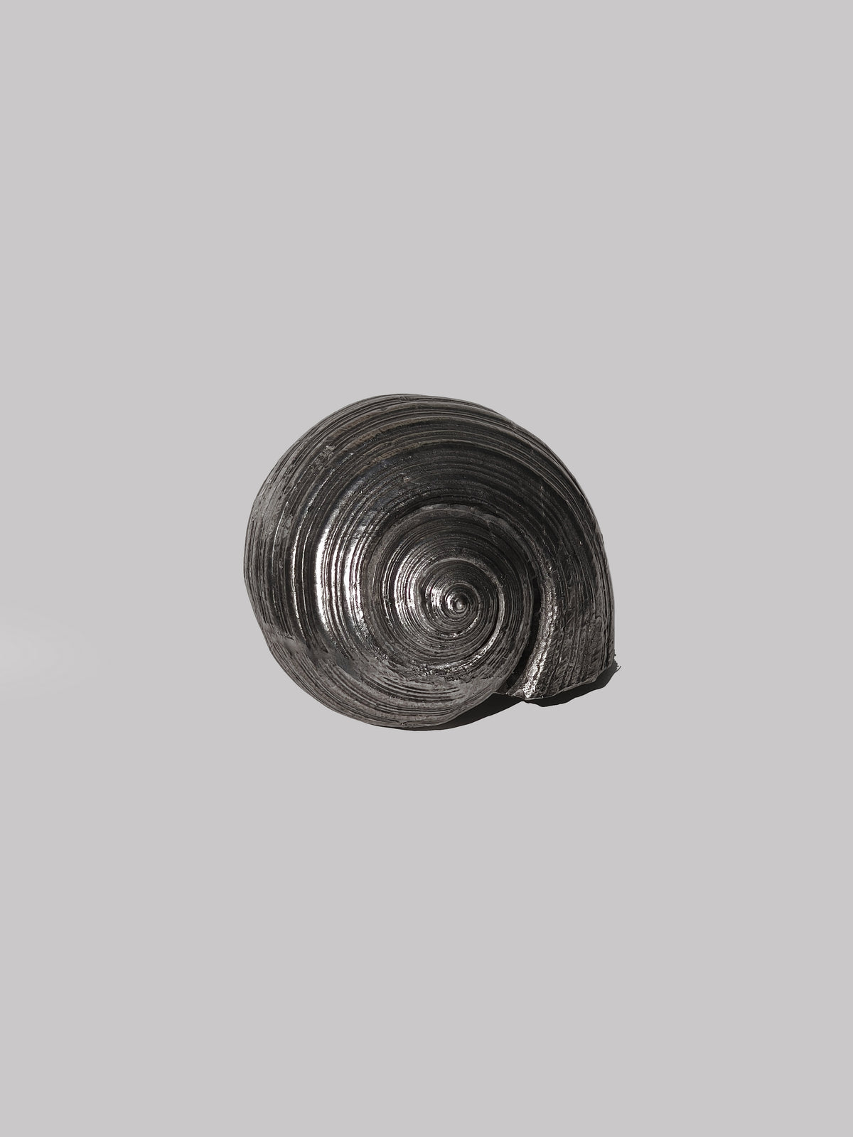Vintage Silver Shell Sculpture