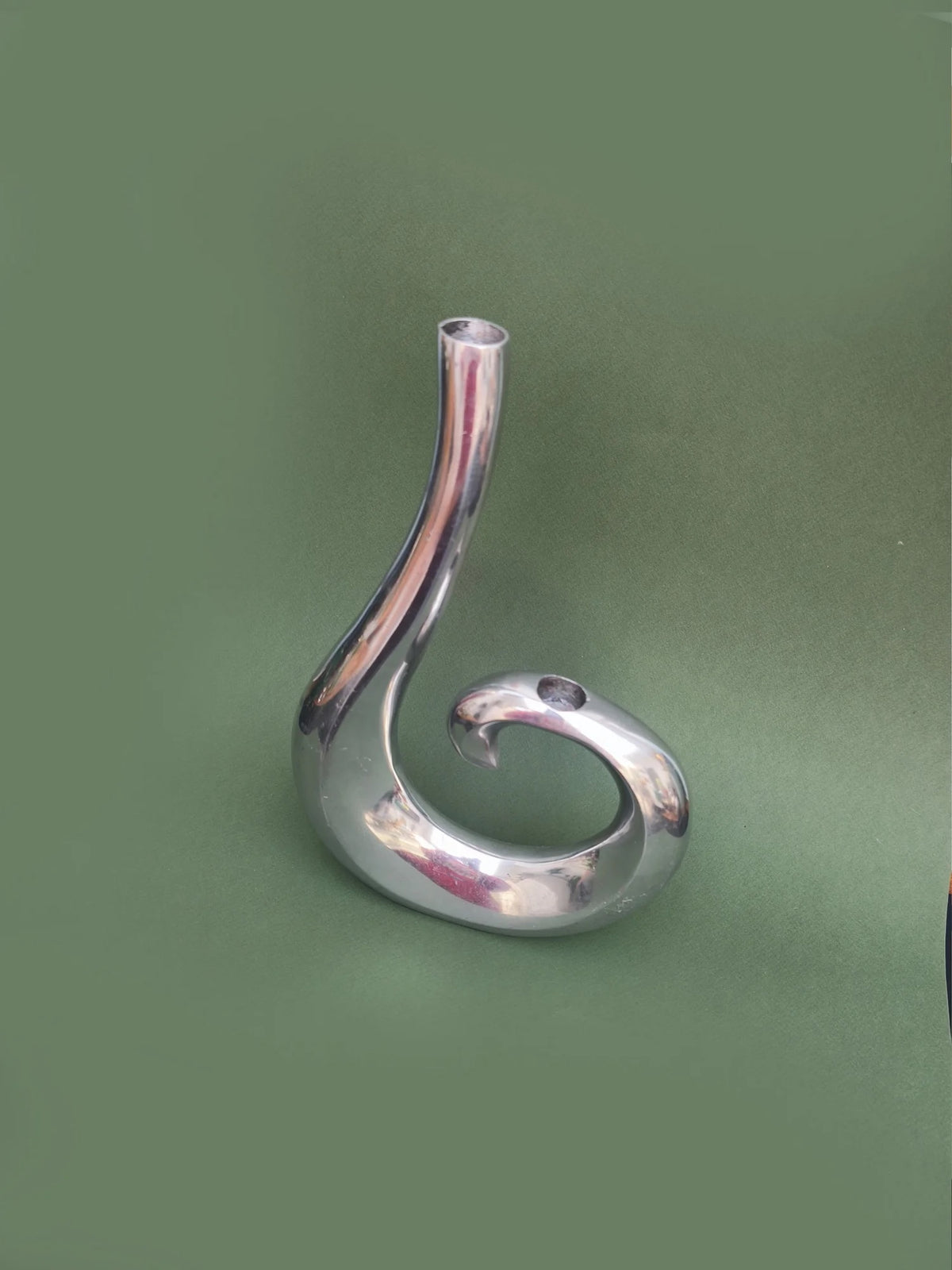 Vintage Double Spirale Candle Holder