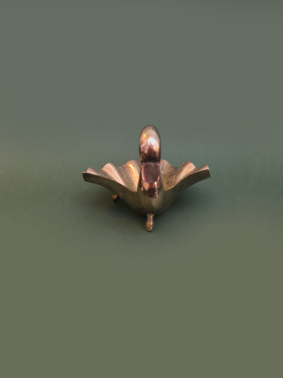 Vintage  Swan Shell Vide Poche