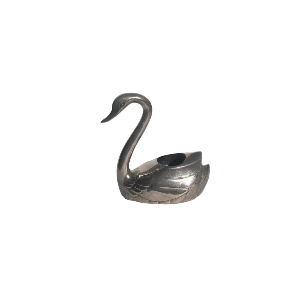 Vintage Swan Candle Holder