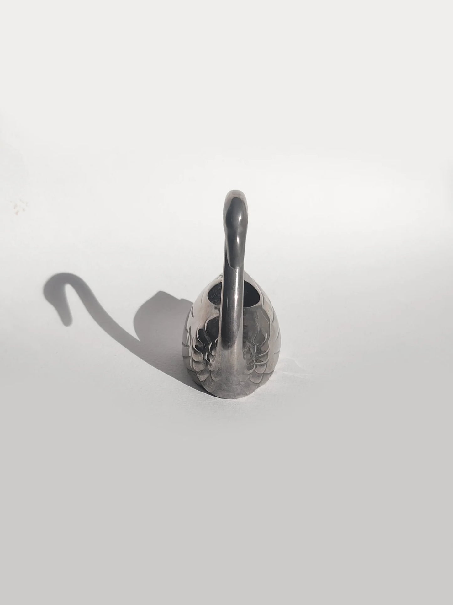 Vintage Swan Candle Holder