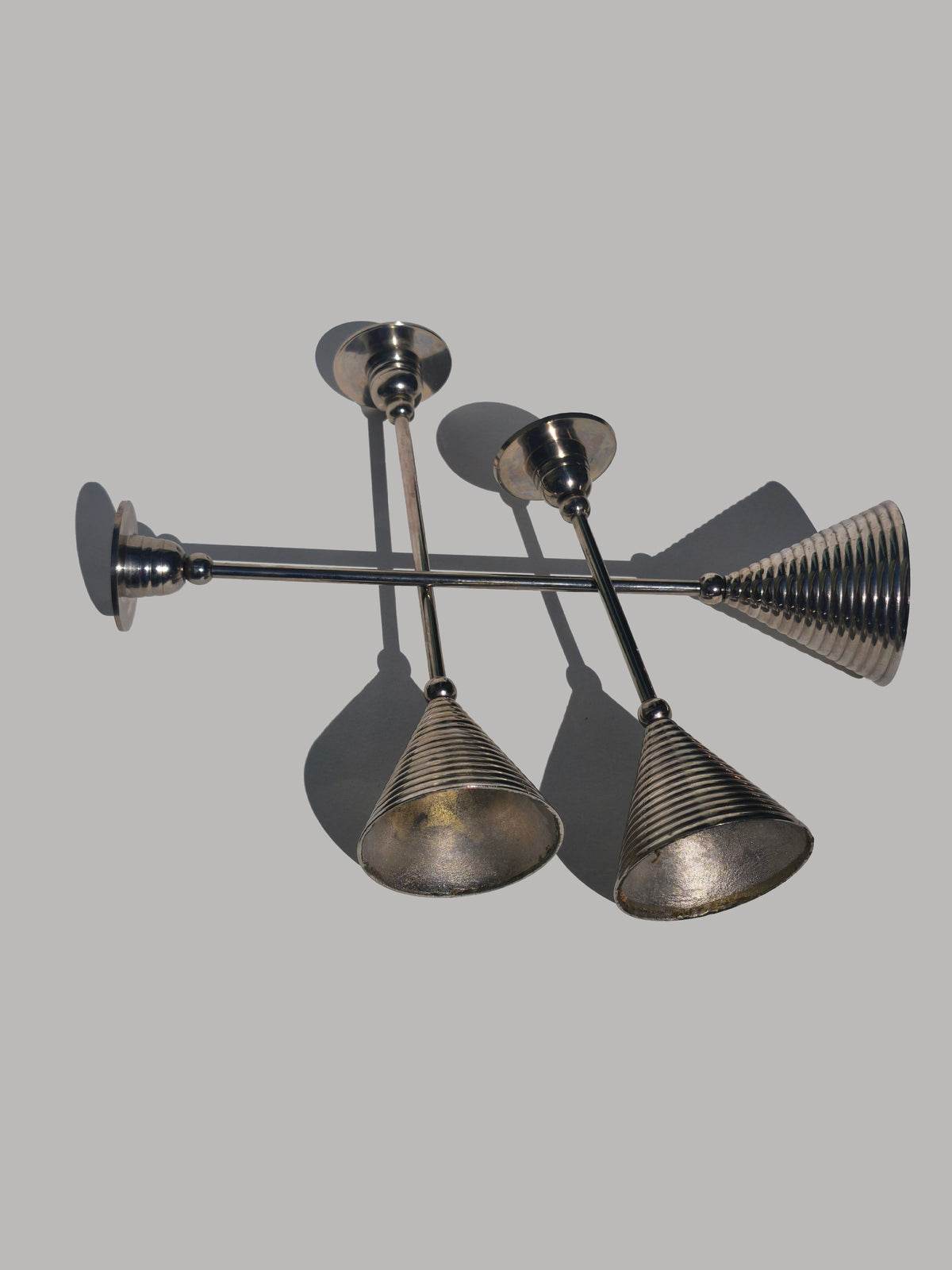 Vintage Trio of Candle Holders