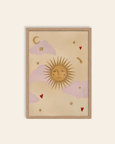 Le Soleil Art Print