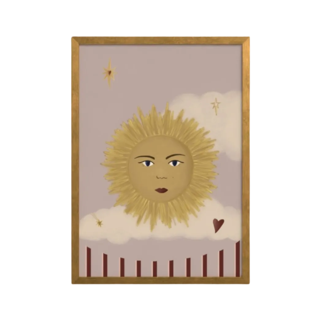 Le Soleil D'Amour Art Print