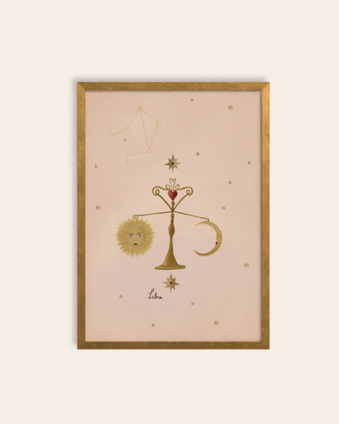 Libra Art Print
