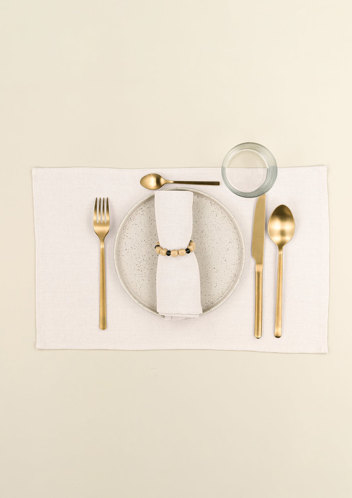 The Ivory Linen Placemat