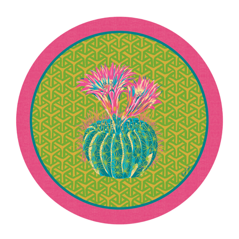 Masonite Placemat | Cactus Acid Green