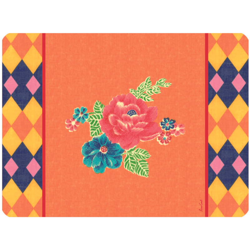 Masonite Placemat | Losanga Orange