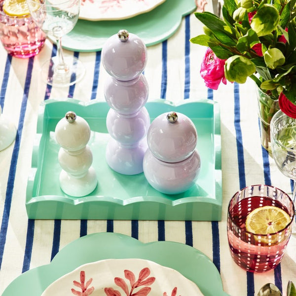 Lilac Chubbie Salt or Pepper Mill - Addison Ross Ltd UK