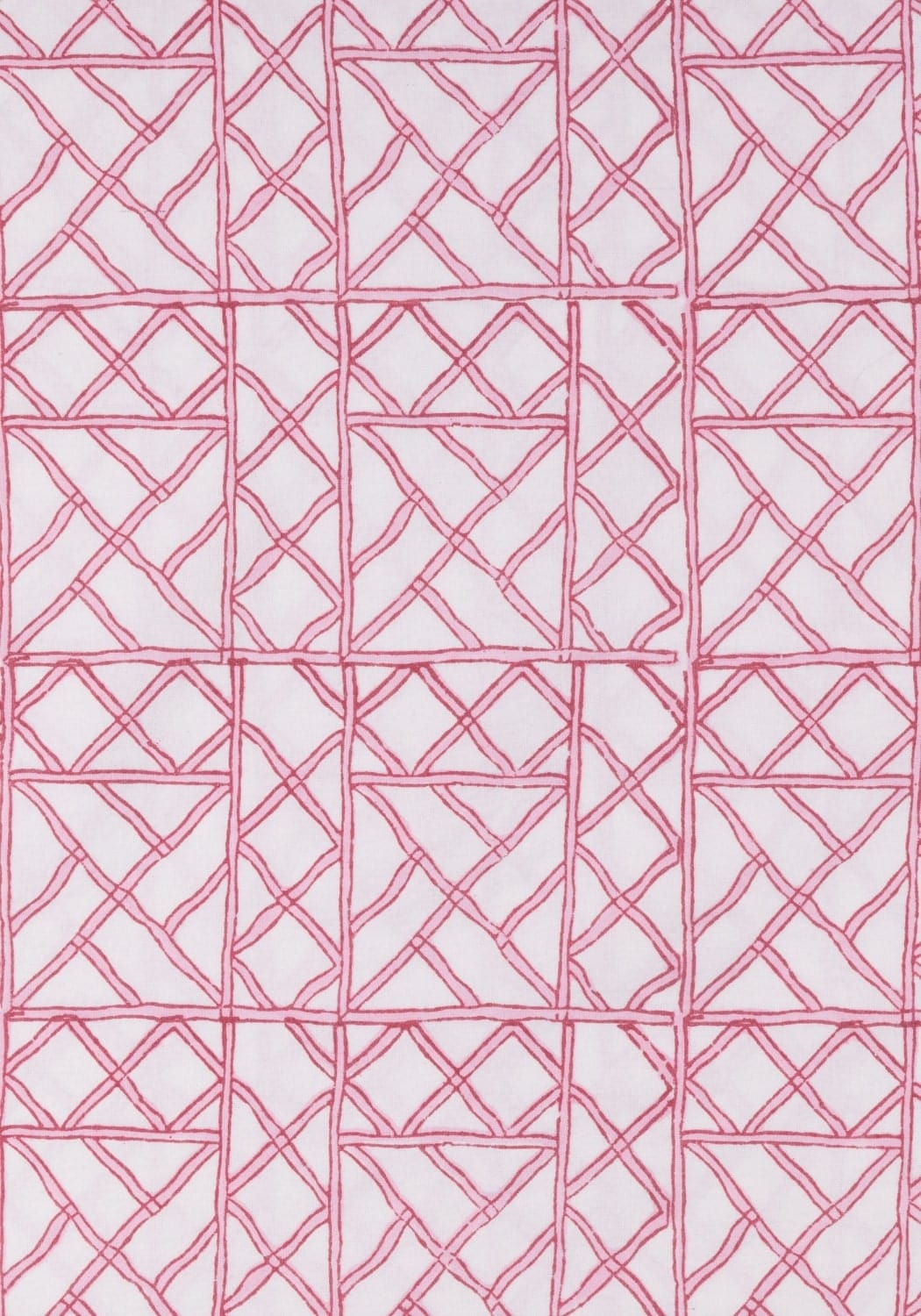 Lily's Pink Bamboo Lattice Tablecloth - Casa by Josephine Jenno