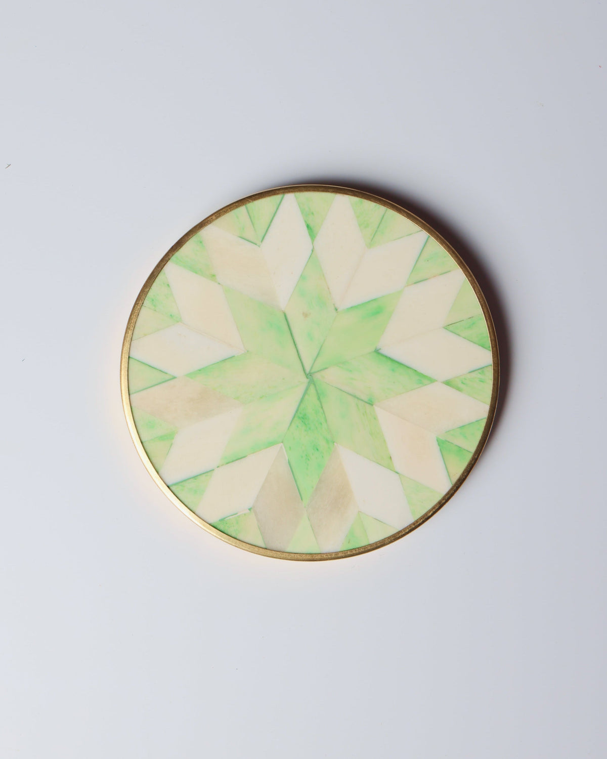 Set of 4 Star Coasters – Lime #color_lime