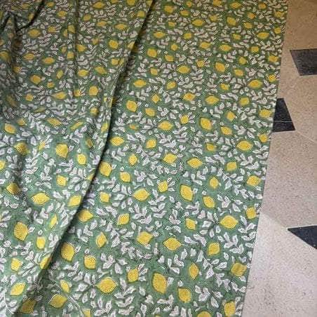 Lemon Print Tablecloth