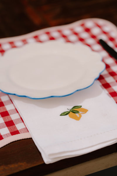 Limone' Dinner Napkins (Set of 4)