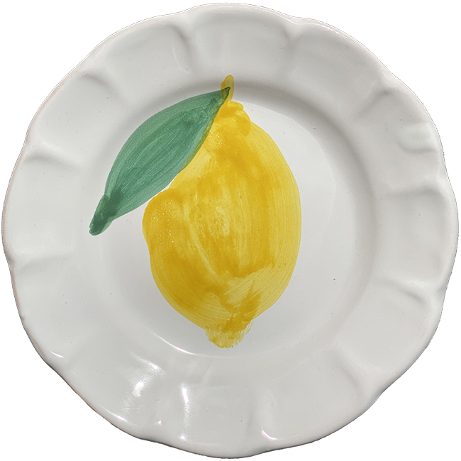 Lemon Mercato Plate - 16 cm