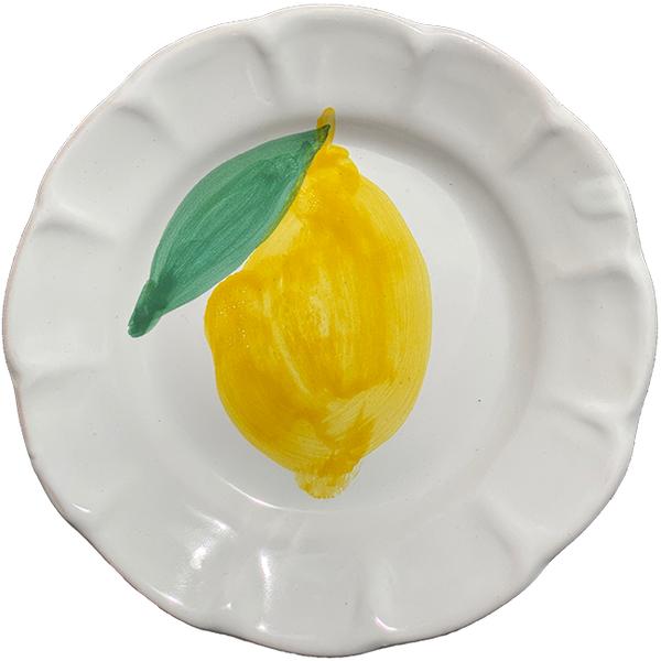 Lemon Mercato Plate - 16 cm