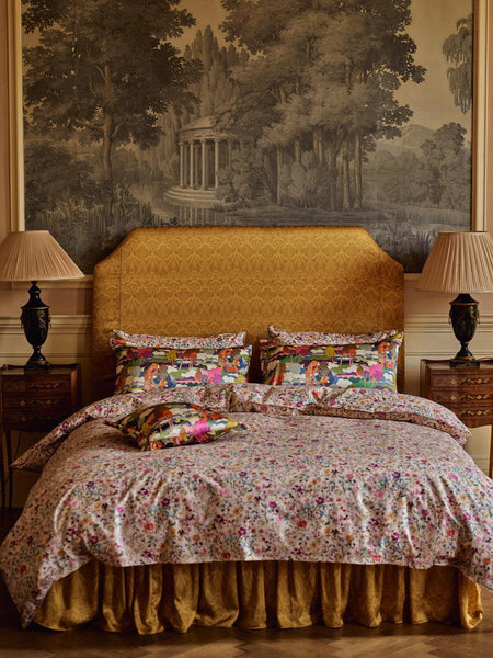 Duvet Set Made With Liberty Fabric Linen Garden
