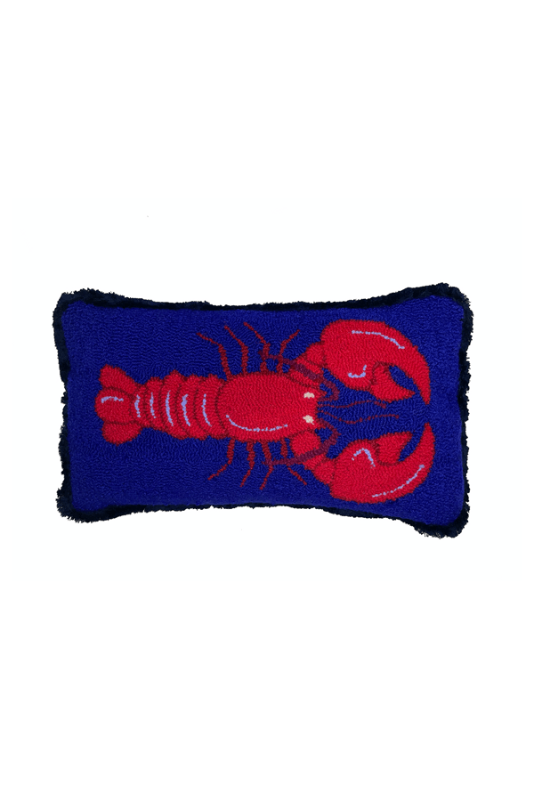 Lobster Cushion - Blue