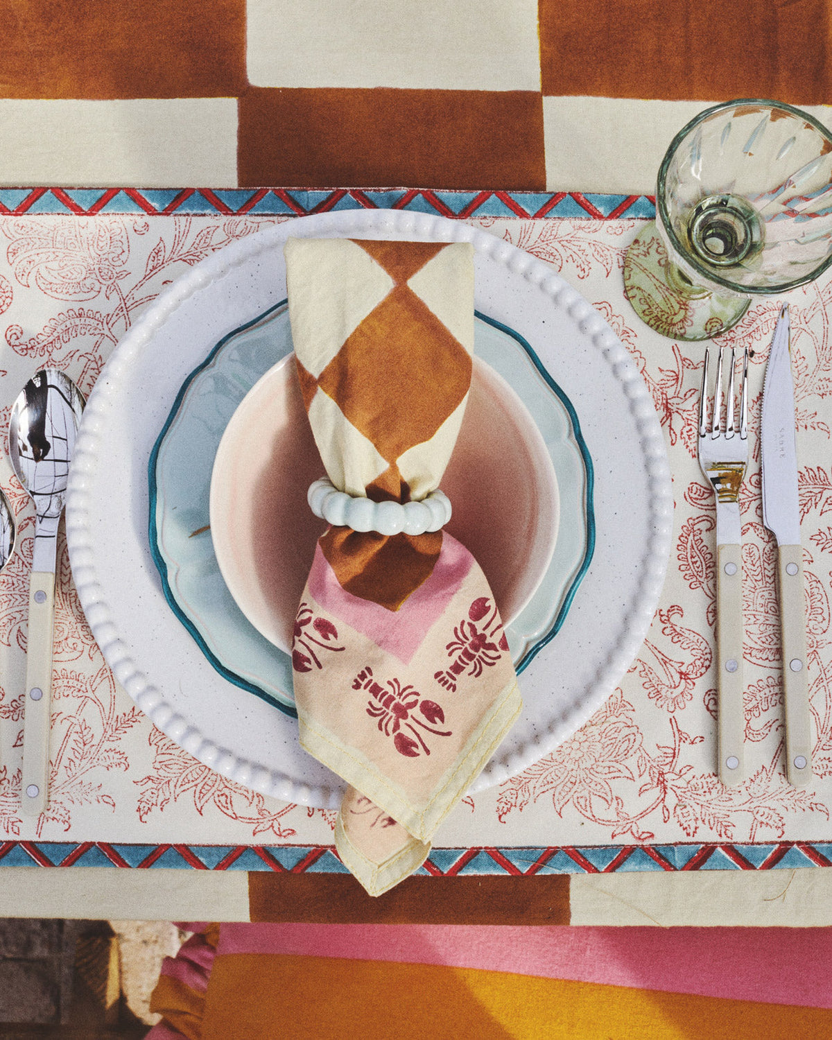 The Red Lobster Napkin Set of 2