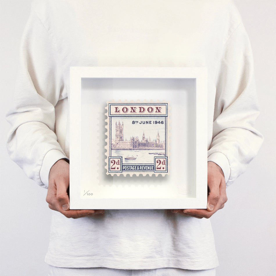 London II Small Floating Print
