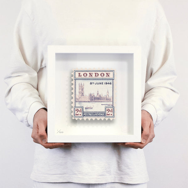 London II Small Floating Print