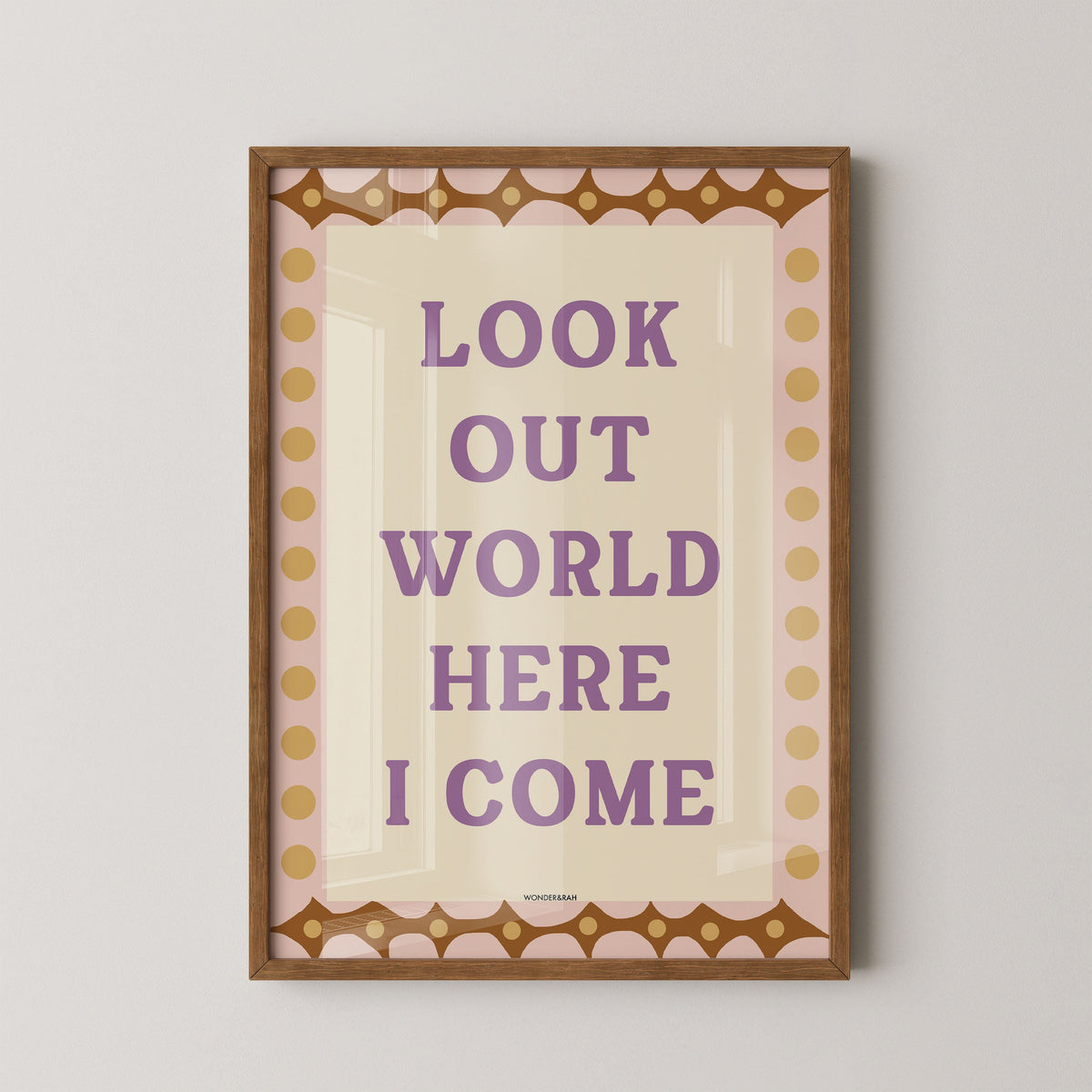 Look Out World Children's Print