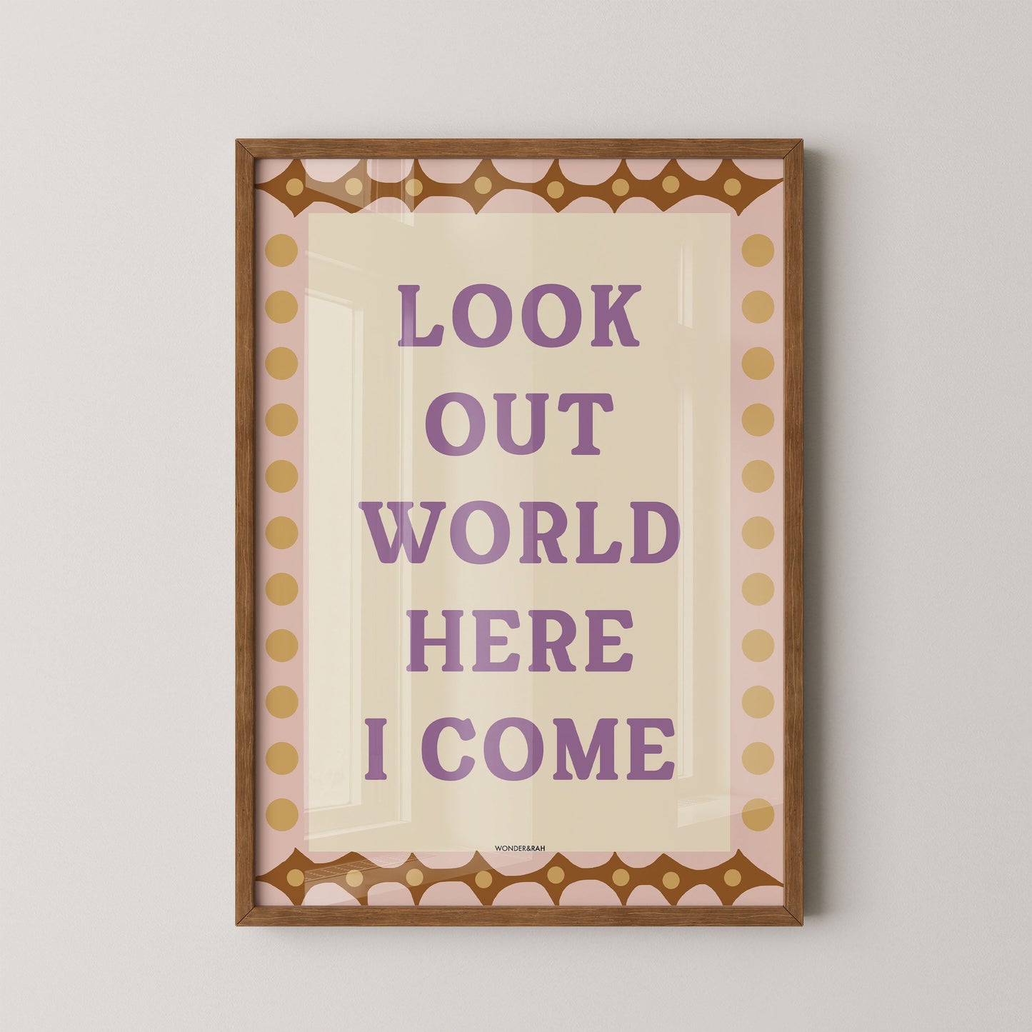 Look Out World Children's Print