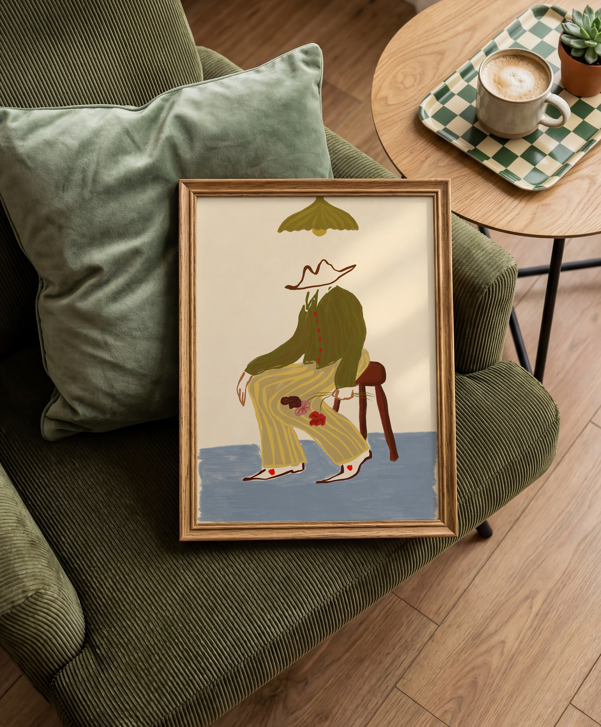When You Get Home I'll Be There' Print