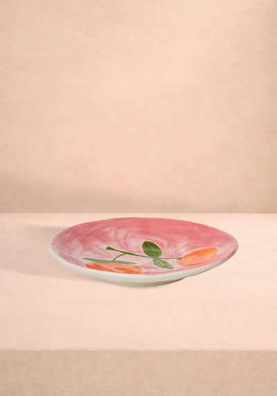 Lunch Plates Peaches and Keen Plates After Matisse  - Set of 4