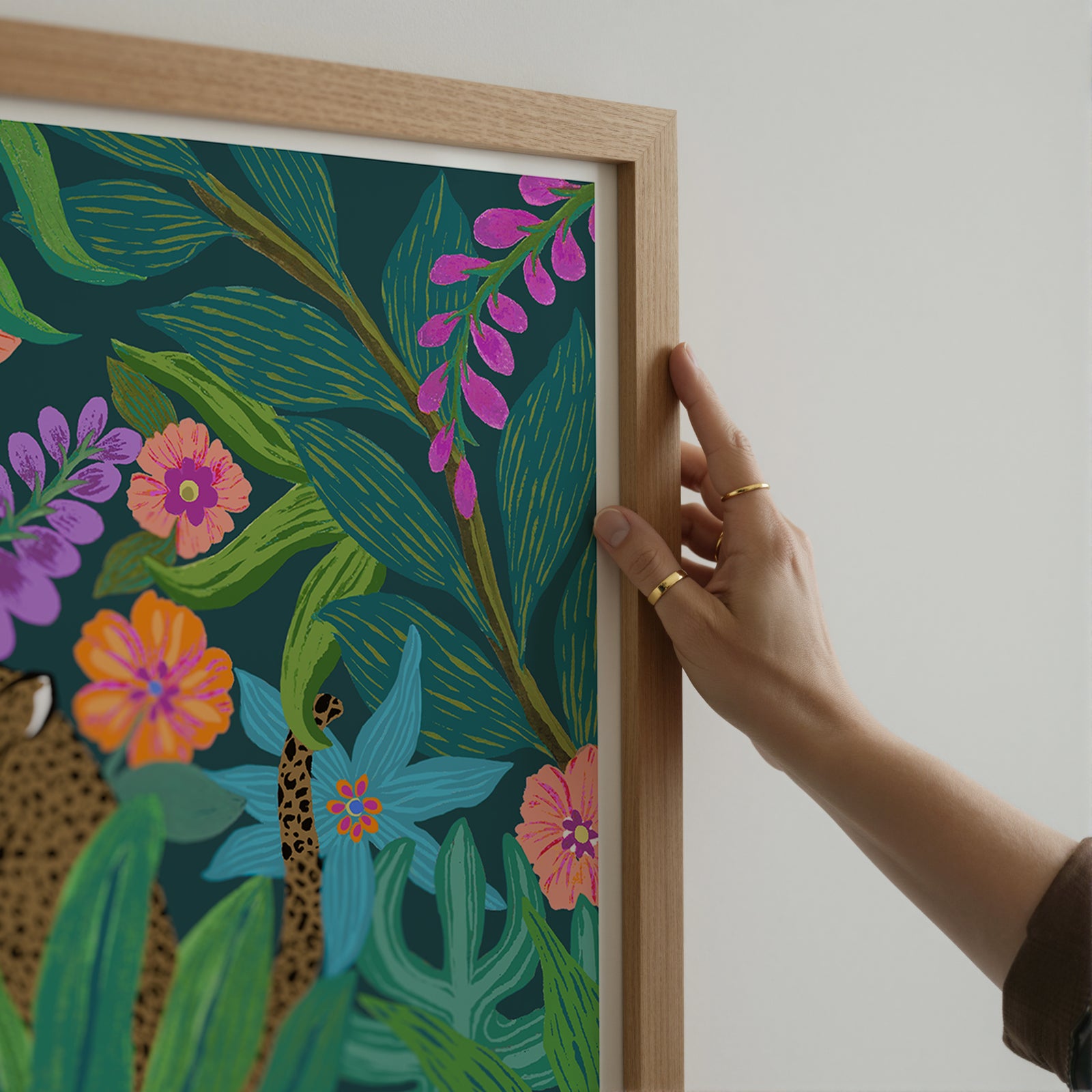 Lush Leopards Limited Edition Art Print