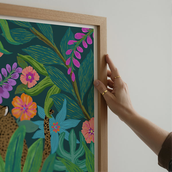 Lush Leopards Limited Edition Art Print