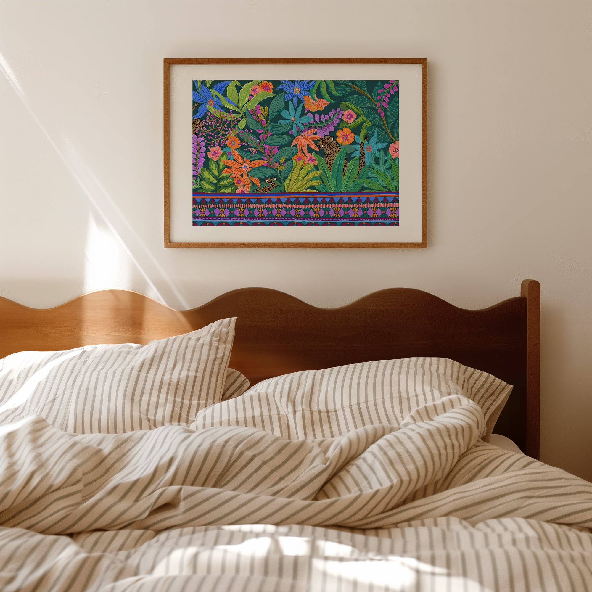 Lush Leopards Limited Edition Art Print