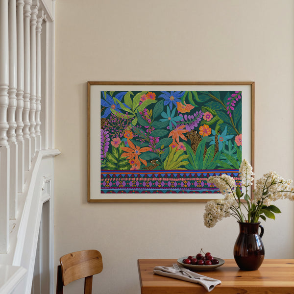Lush Leopards Limited Edition Art Print