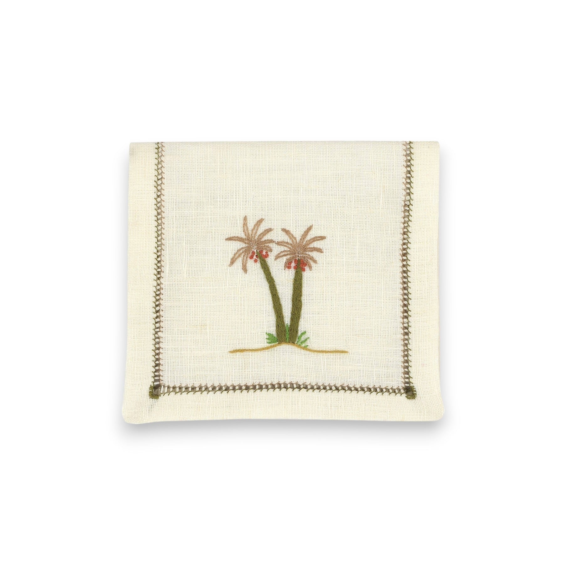 Luxor Palm Cocktail Napkins (Set of 6)