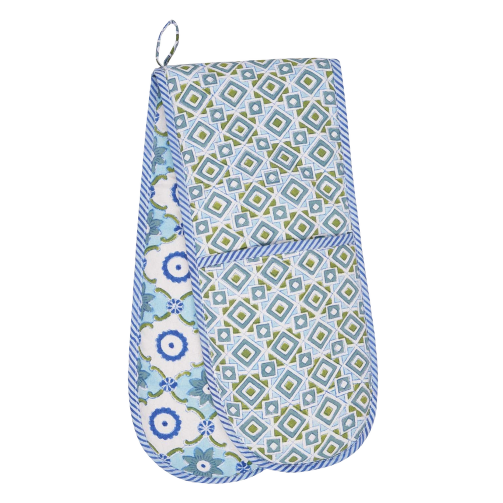 Block printed Maheshwar Oven Glove