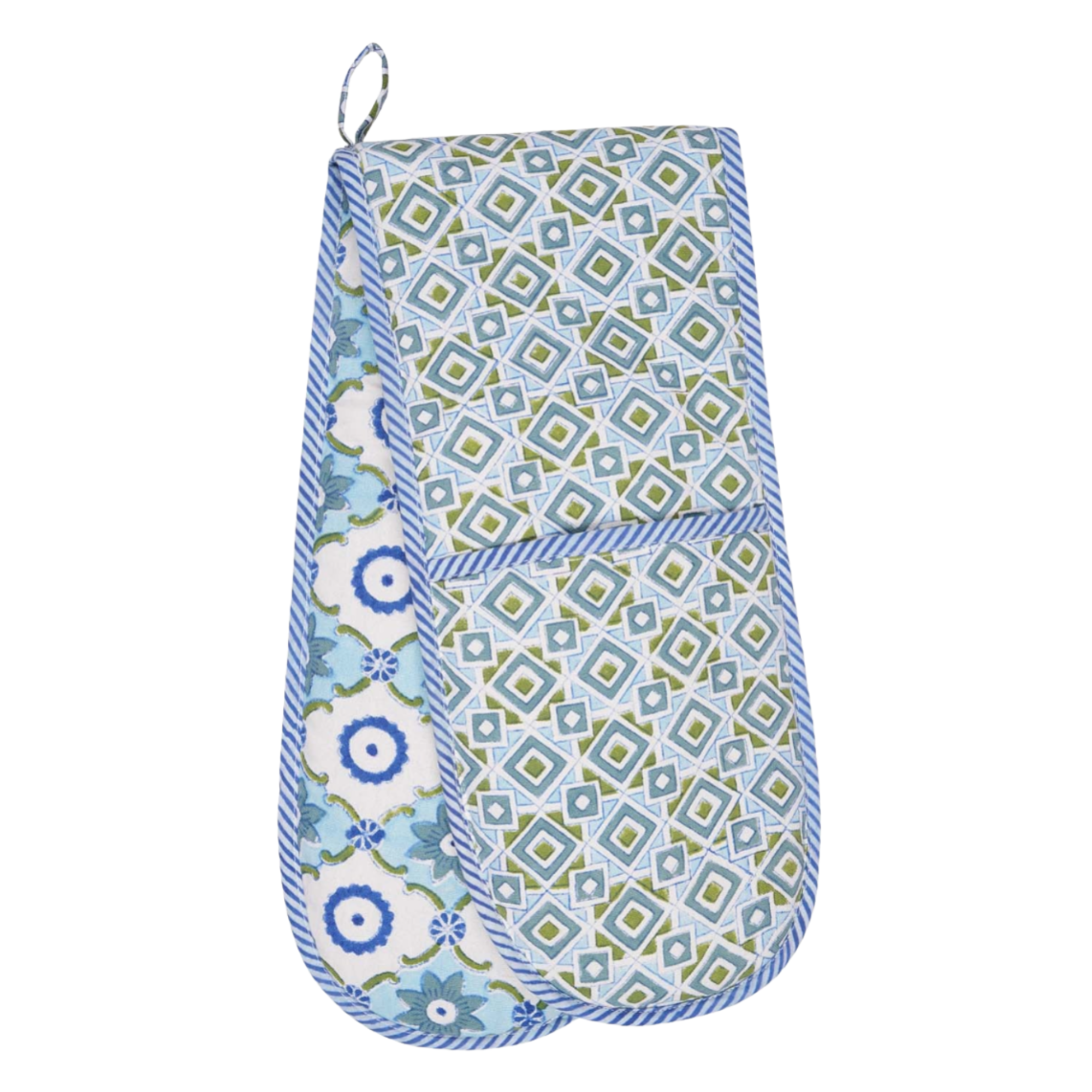 Block printed Maheshwar Oven Glove