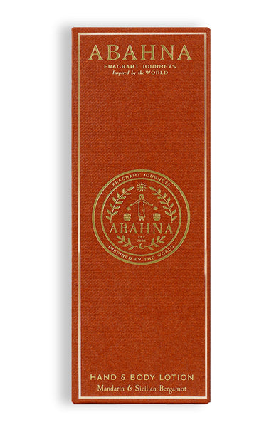 Hand & body lotion - Mandarin & Sicilian Bergamot