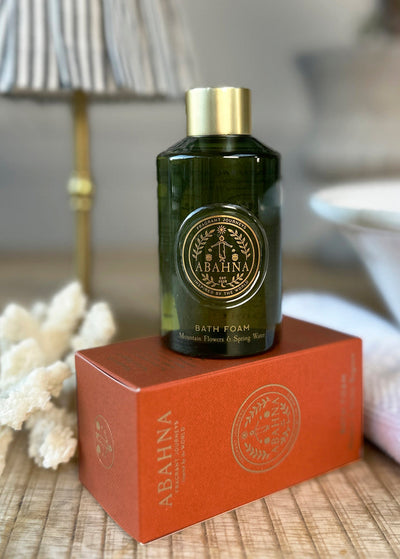 Luxury mini bath foam – Abahna Mandarin & Sicilian Bergamot citrus fragrance