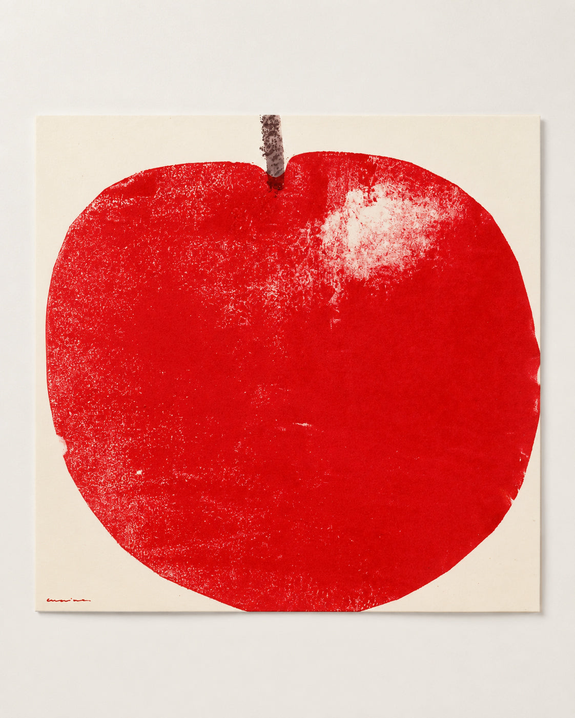 Manzana Roja - Print