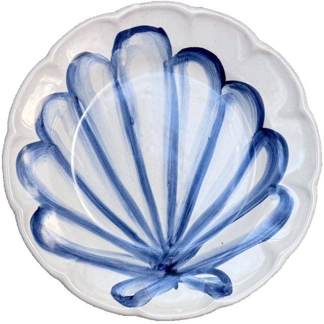 Mare Plate 20 cm Blue Shell