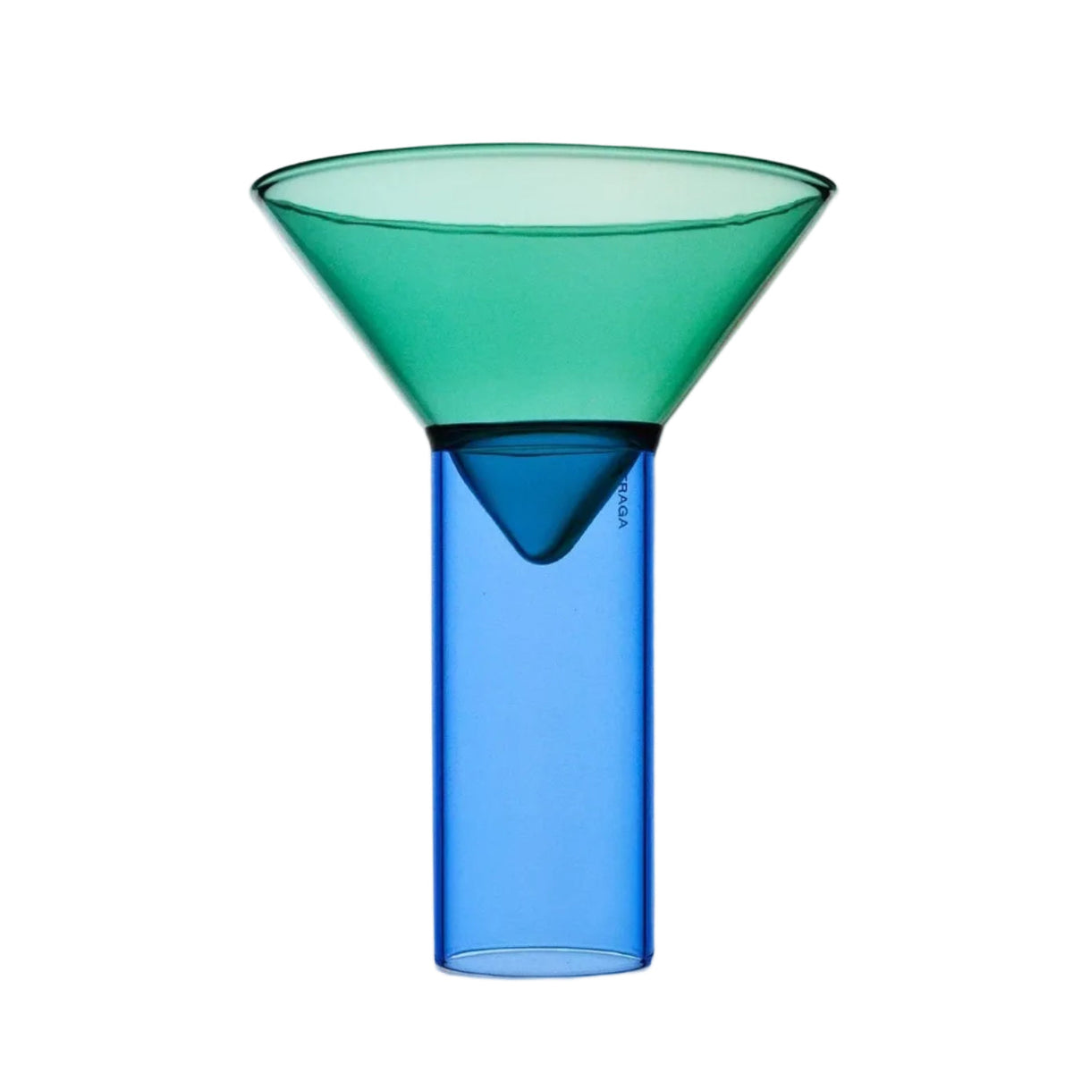 Martini Shot Glass - Teal & Blue - TRAGA