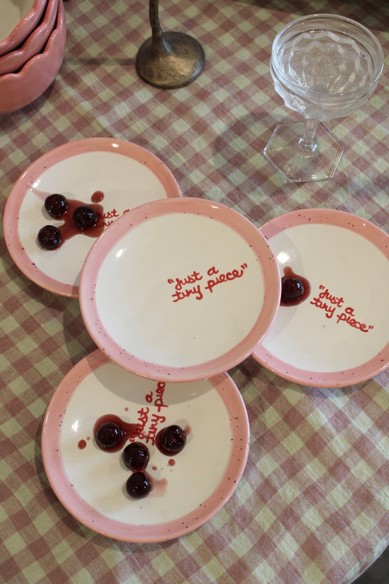 The Tiny Collection Dessert Plates | Set of Four
